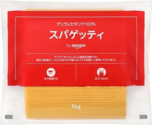 スパゲッティ 1.6mm 5kg (Happy Belly)