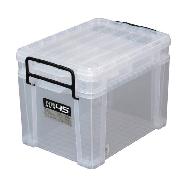 （まとめ）アステージ NWボックス#45 クリアNW-45CR 1個[x3セット]