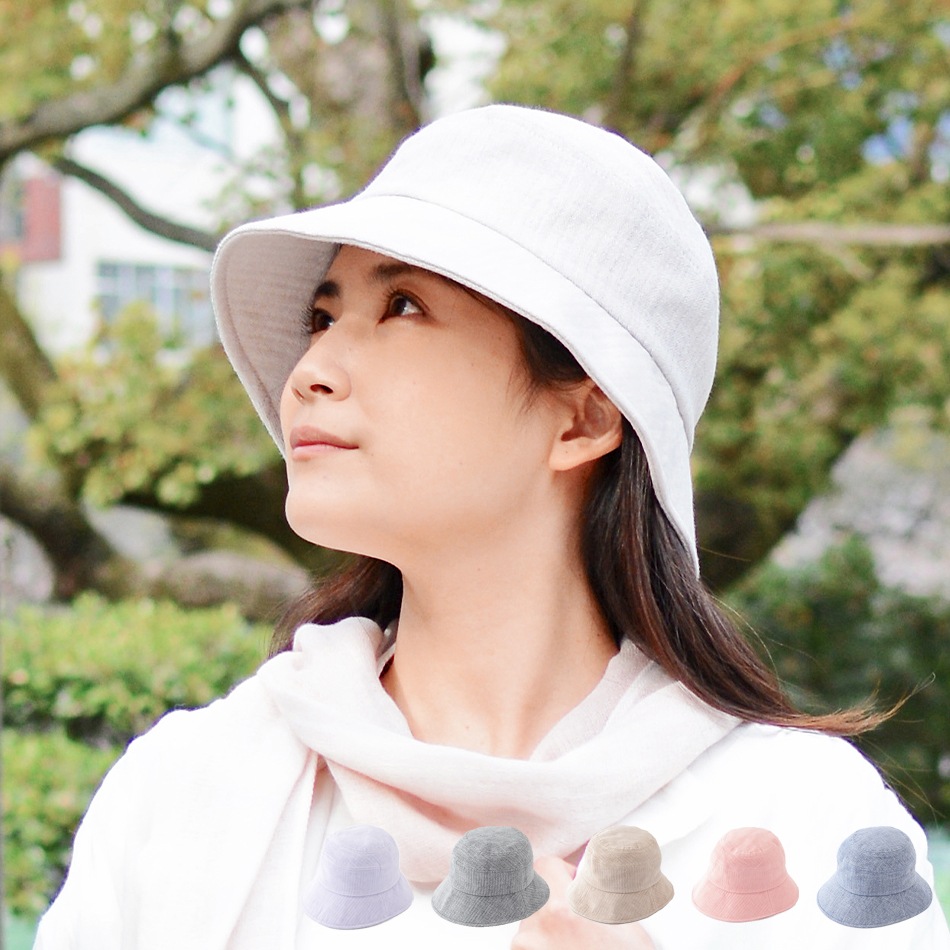 今治 帽子 コットンガーゼ レディース 夏 ぼうし 綿100％ アウトドア 紫外線 小顔効果 折りたたみOK おしゃれ かわいい 春夏 夏 レディース 今治タオル 小顔効果 つば広 キャップ 敬老の日