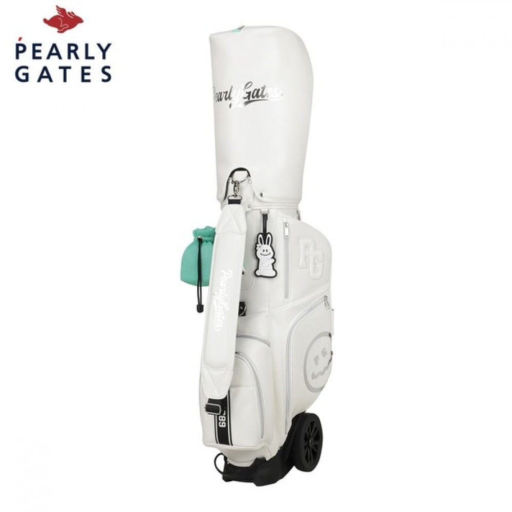 [Paris Gates] レディーススマイルパーフォレーテッドホイールキャディーバッグ&メッシュポーチ 70,189円