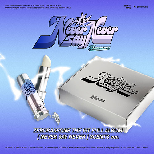 ZEROBASEONE (ZB1) - NEVER SAY NEVER (SCENTS Ver. / LIMITED)