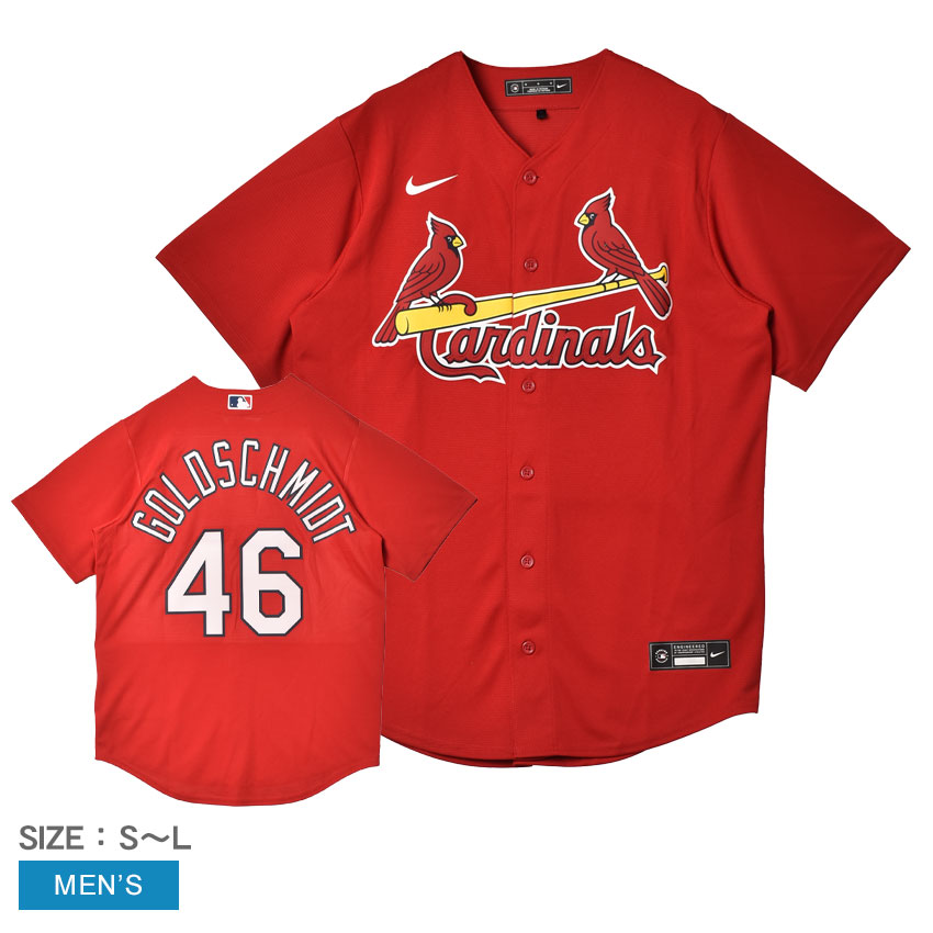 OFFICIAL REPLICA JERSEY T770-SCSS メンズ ポールゴールドシュミット セントルイスカージナルス MLB メジャーリーグ トップス ベースボールシャツ