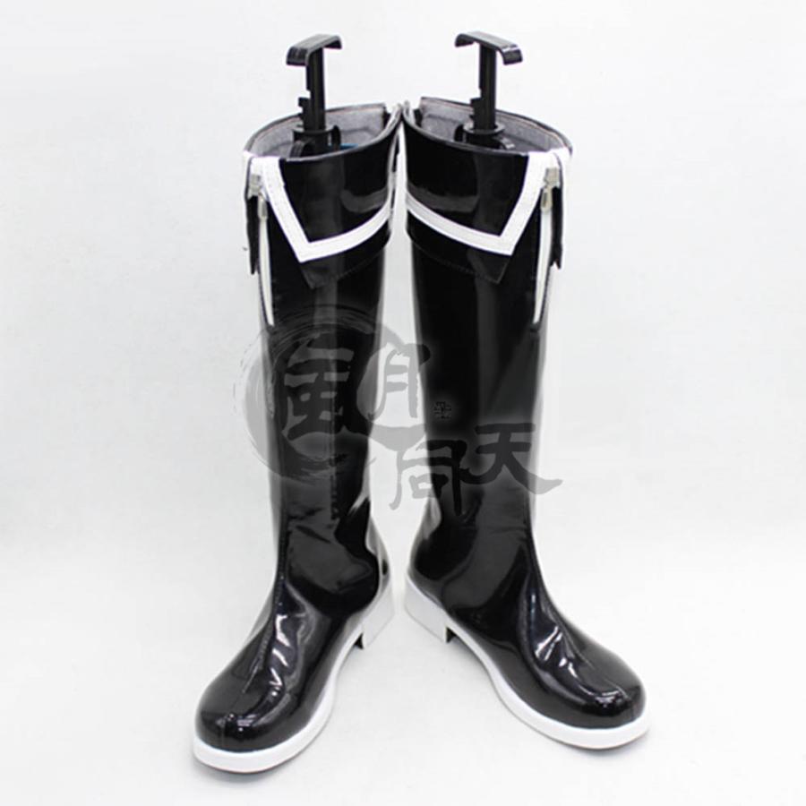 2点購入で1OO円オフ 激安販売 変装【二次創作】 仮装 ハロウィン コスプレブーツ コスプレ靴 ブラックロックシューター 初音ミク VOCALOID