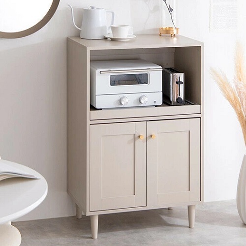 海外インテリア 大人かわいい 食器棚 レンジ台 キッチン収納 食器収納 インテリア コンパクト おしゃれ 幅60cm キッチンカウンター 韓国 インテリア