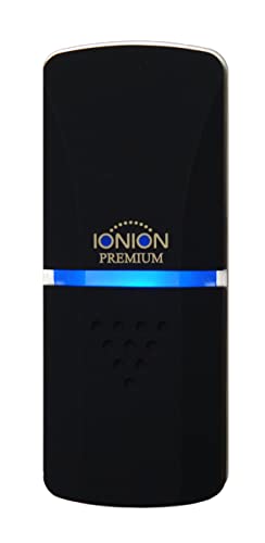 色：マットブラック TRUSTLEX IONION イオニオンプレミアム 携帯型 マイナスイオン発生
