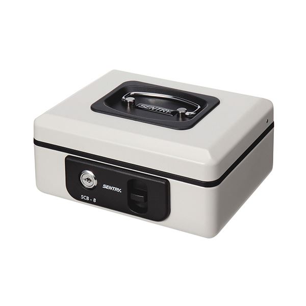 （まとめ）セントリー日本 手提げ金庫 A6 ライトグレー SCB-8 1台 〔×5セット〕 まとめ）セントリー日本 手提げ金庫 A6 ライトグレー SCB-8 1台 〔×3セット