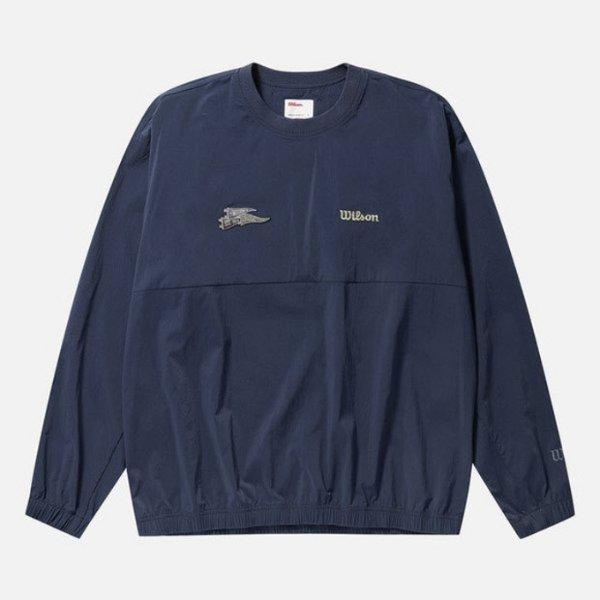 M 長袖Tシャツ LQC W243001LTW93-DNY 男性フラッグウーブンピステ