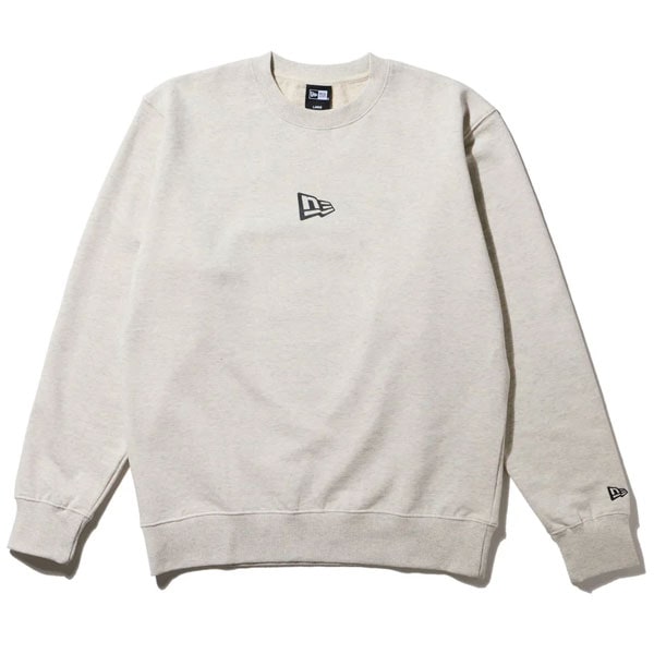 ニューエラ NEW ERA 裏毛 スウェット クルーネック Flag Logo Mini オートミール 14324653