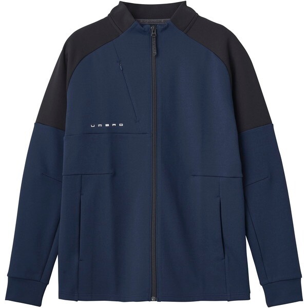 サッカートレーニングウエア UMBRO COACHERS スウェジャージャケット ネイビー M UF5SJG15M NV00
