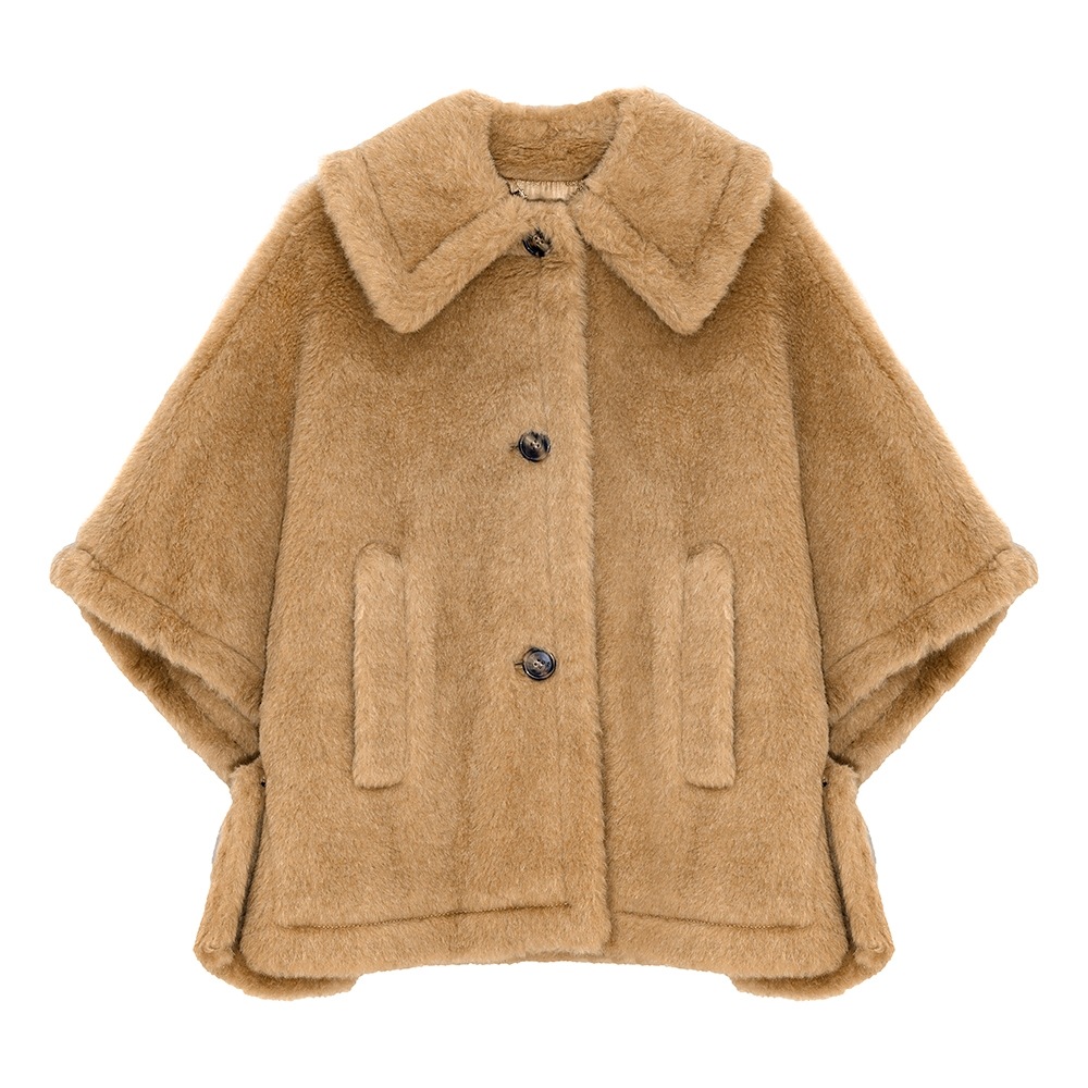 マックスマラ テネブレ テディ アルパカウール レディースケープ 2514731161600