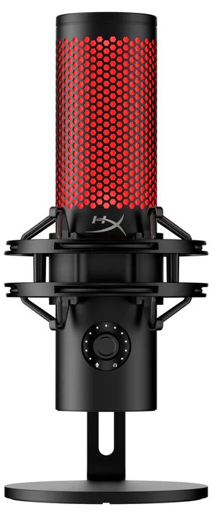 HyperX（ハイパーエックス） コンデンサーマイク QuadCast 2 （USB PC Mac PS4 PS5 Nintendo Switch Steam Deck ブラック） 872V1AA