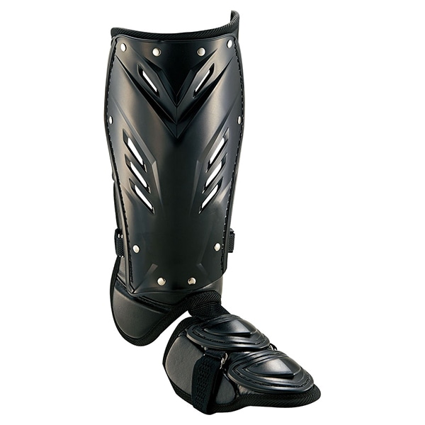 ゼット 野球防具 打者用レッグガード 右打者用 ブラック BLL2095L 1900