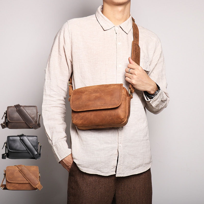 本革 メンズバッグ かばん 斜め掛け 自転車 通勤 カジュアル 洗練感 メンズ 牛革 レザー 鞄 ショルダーバッグ メンズ 革 ワンショルダーバッグ 紳士 手提げかばん 復古 メンズバッグ トートバッ