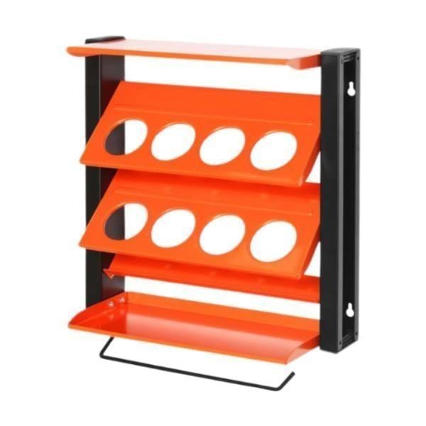 3日以内に出荷 壁掛け式スプレー缶ラック 20x17インチ 省スペース 潤滑剤缶を簡単に設置可能 ペーパータオルホルダー付き 多用途 数量限定