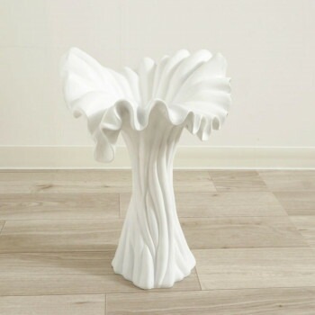 フラワーベース 花瓶 ホワイト 1212USC014