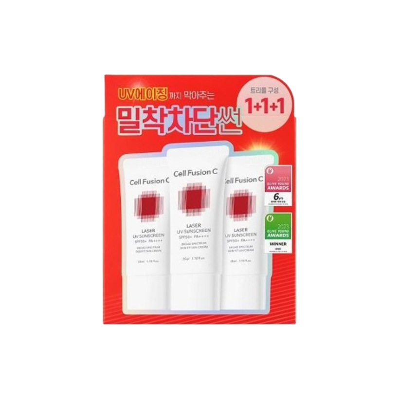 (1+1+1)レーザー UV サンスクリーン, 35ml