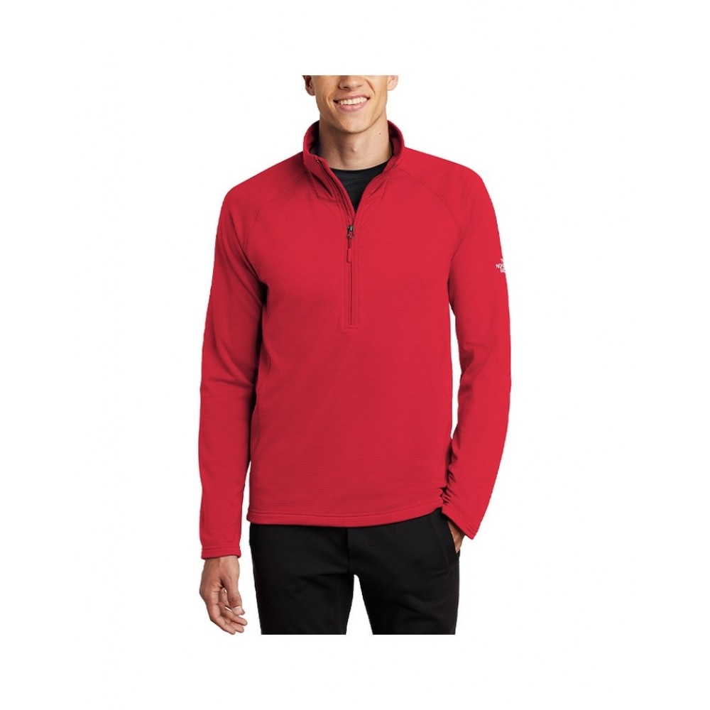 North Face メンズフリースハーフジップアップロングスリーブ