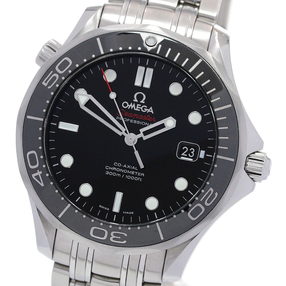 オメガ OMEGA 212.30.41.20.01.003 シーマスター300 コーアクシャル デイト 自動巻き メンズ 良品 _842067【中古】