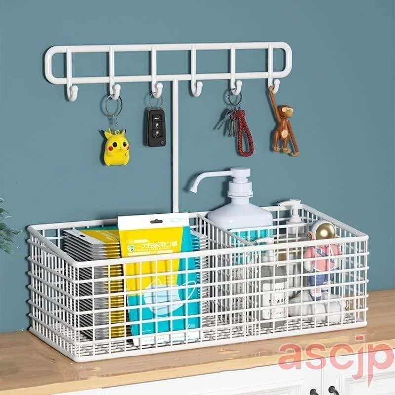 アクセサリースタンド 玄関 壁掛け 鍵スタンド 鍵収納 小物入れ キーフック デスクトップ収納 玄関収納 両面テープとネジ付き鍵フック