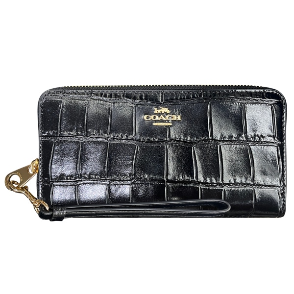 即発 正規品 USA直送 アウトレット レディース ストラップ付 長財布 CT083 IMBLK