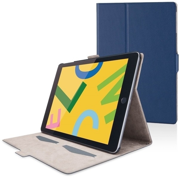 TB-A19RWVFUNV ネイビー [iPad 10.2 2019年モデル/フラップケース/ソフトレザー/フリーアングル/スリープ対応] メーカー直送