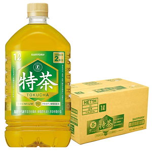 [トクホ]サントリー 伊右衛門 特茶 お茶 1L12本