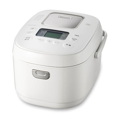 アイリスオーヤマ IHジャー炊飯器 5.5合 RC-IKA50-W ホワイト 50銘柄炊き 極厚火釜使用 ヘルシーメニュー 低糖質 大火力 12,854円