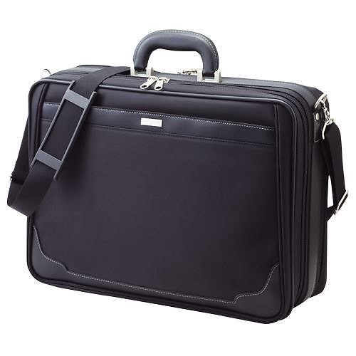 （まとめ買い）ソフトアタッシュ 黒 CR-AT200-B [x3]