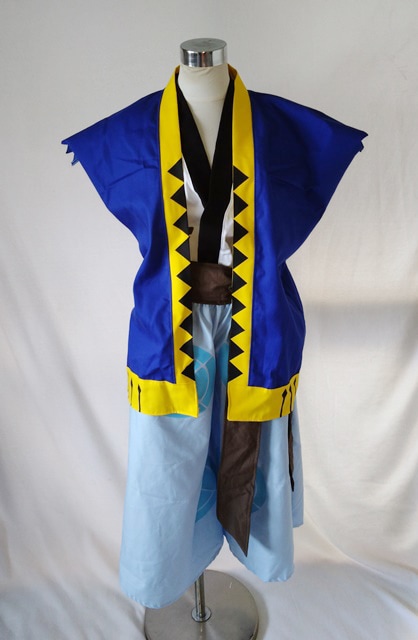 御剣平四郎（ソウルエッジ 1P・青） コスプレ衣装 P673