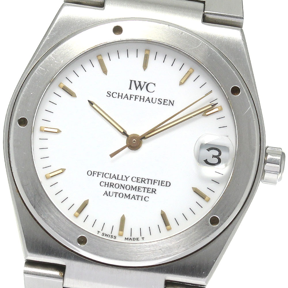 IWC IWC SCHAFFHAUSEN IW352101 インヂュニア デイト 自動巻き ボーイズ _812325【中古】