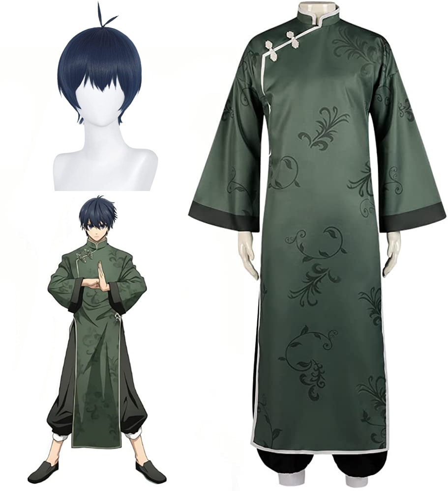 コスプレ衣装 潔世一 ブルロク中華服シリーズ ウィッグ付き アニメハロウィン仮装 演出服 祝日 贈り物 クリスマス パーティー 文化祭 ハロウイーン
