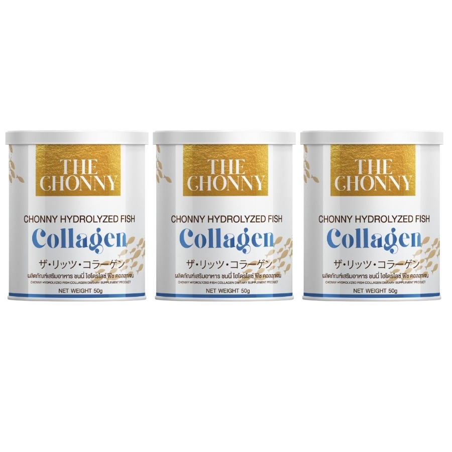 THE CHONNY COLLAGEN 1Bottle 50 g./ X3 Bottles