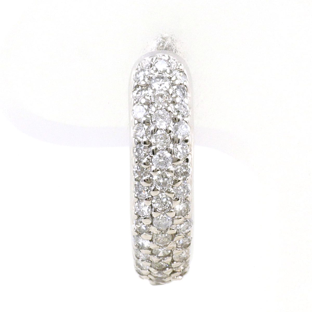 PT900 プラチナ ピアス(片耳) ダイヤモンド 0.30ct 総重量約3.0g ジュエリー 中古