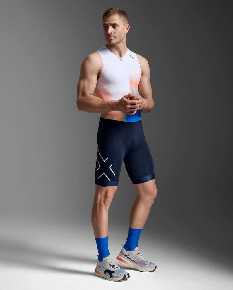 2XU MT7398D-NBB-MDN-S メンズ トライアスロン用ウェットスーツ Core Trisuit Nbb-mdn S MT7398DNBBMDNS