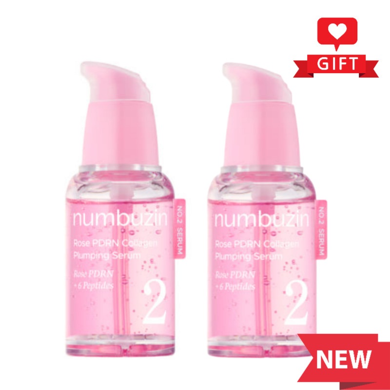 2番ローズPDRNコラーゲンプランピングセラム 30ml×2本