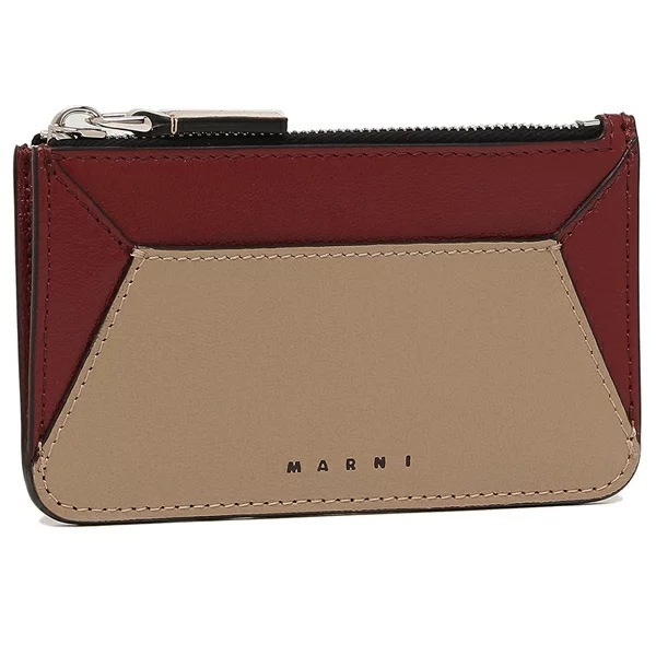 カードケース フラグメントケース コインケース PFMI0053U0 P2644 ZO596 CC HOLDER 4 CC W ZIP WINE DUNE