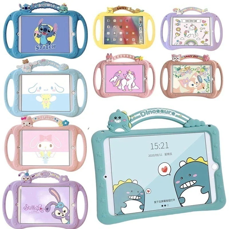 【20点セット】【送料無料】iPad ケース 可愛い air5 AIR4 ipad pro11 mini6 Air3 iPad 第8/10世代 10.2インチ 支え 手提げ