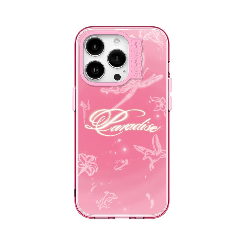 [IVE イソ 着用] [Lauren Jung] Twinkle paradise PINK (WAVE LABEL) 韓国 アイドル スマホ ケース iPhone キャラクター かわいい 雑貨