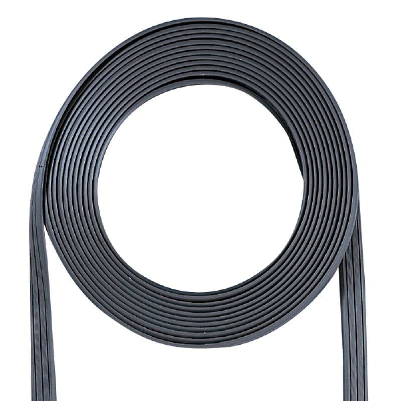 アンダーカーペットLANケーブルのみ 100m グレー KB-CP5-CB100