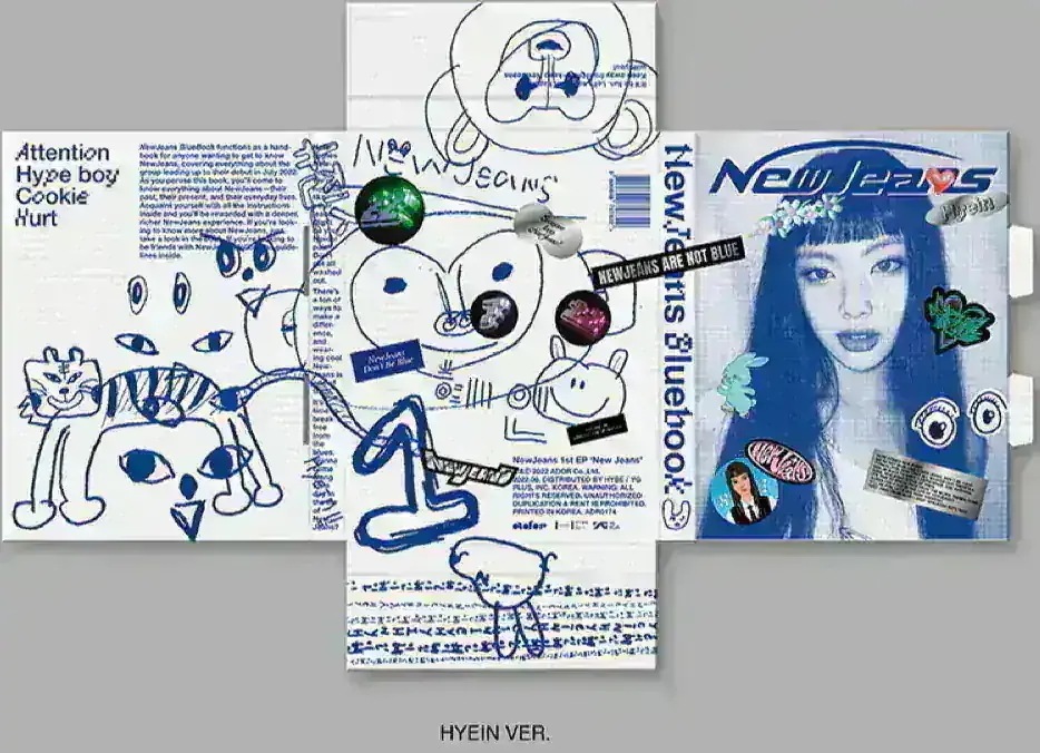 Qoo10] NewJeans 1st EP Blue : KPOP