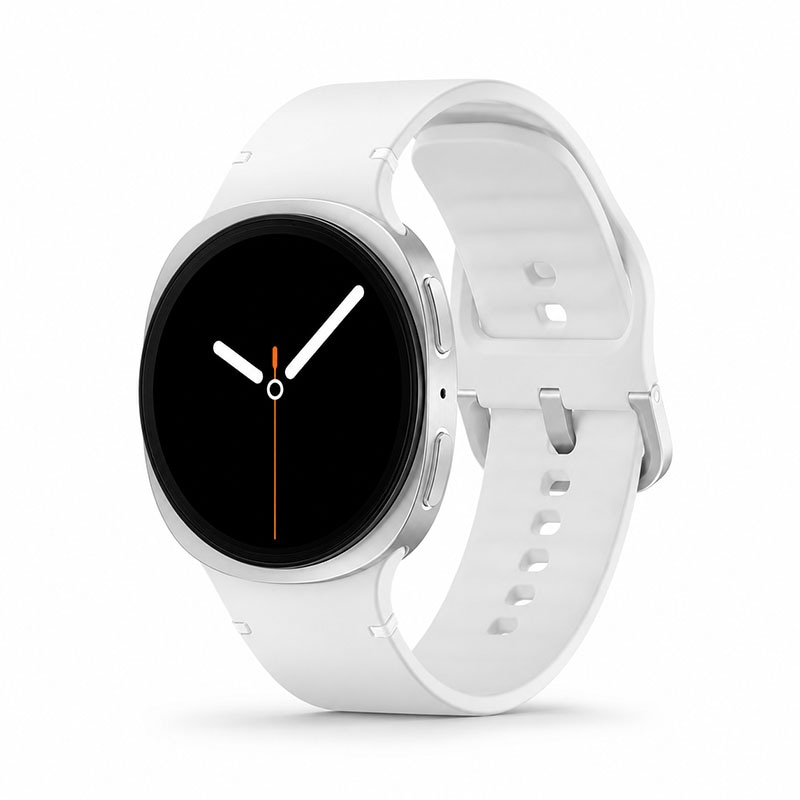 Watch 8 40mm LTE シルバー&グラファイト AI ウェアラブル 最新 スマートウォッチ[韓国版 / SIMフリー / 正規品]