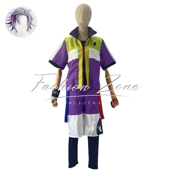 バーチャル YouTuber VTuber 風 不破 湊 コスプレ衣装 ウィッグ 日常服 cosplay ハロウィン 演出服 変装