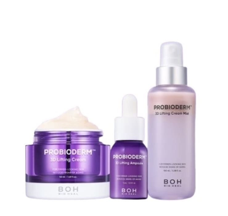 [3点セット] プロバイオダム 3Dリフティング スキンケア (3Dリフティングクリーム50ml + クリームミスト100ml + アンプル15ml)