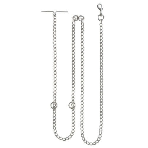 長尺マンテル犬鎖回転カン付 4.0mm 中型鎖 係留 鉄 金属 中型犬 ブルテリア 甲斐犬 20kg