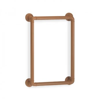 シロクマ どこでも手すりO形 ブラウン BR-173