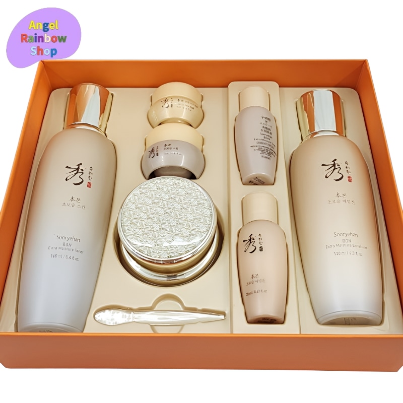 本 超保湿 3種 + 贈呈品 4種付き 企画セット 保湿 ハリ ツヤ シワ エイジングケア 乳液 化粧水 美容液 栄養 クリーム トナー 乾燥肌 韓国 コスメ スキンケア 化粧品