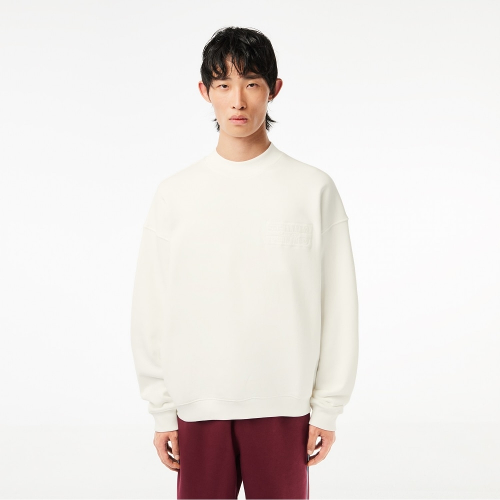 LACOSTEメンズナチュラルダイイングクルーネックTシャツSH2507-53N 70V