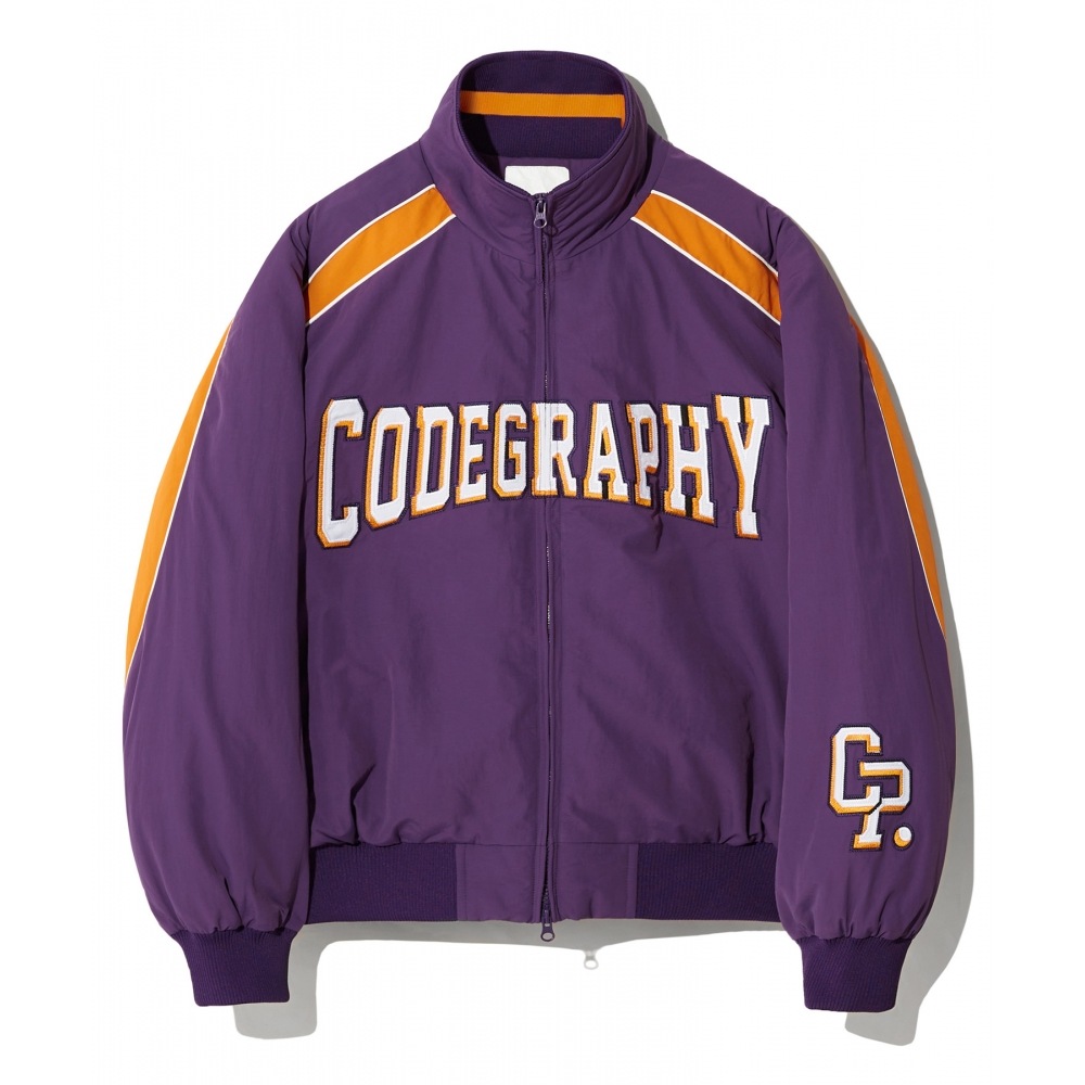 CODEGY レーシングカラーナイロンジャンパー_パープル 10,293円