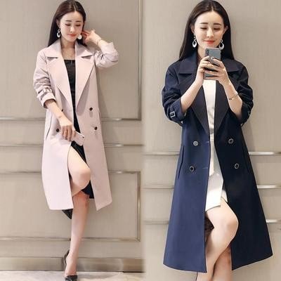 レディース　コート　チェスターコートトレンチコート　ロング丈　304050　2018秋　ス