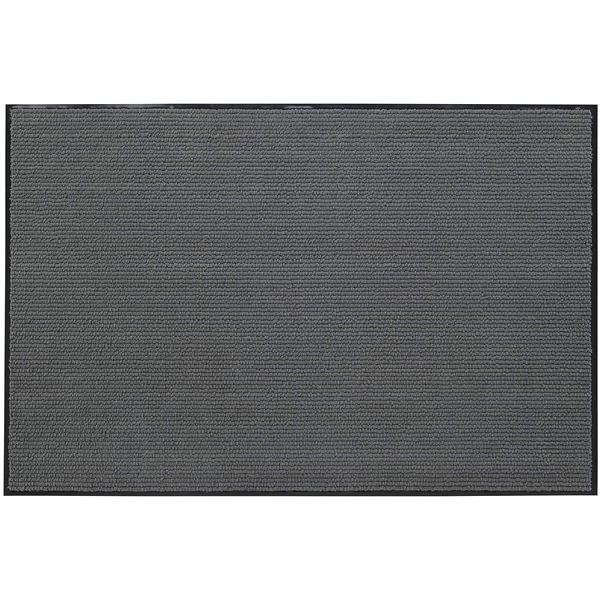 雨天用 玄関マット/ドアマット 6090cm ダークグレー 洗える 日本製 吸水玄関マット SUSU エントランス 入口
